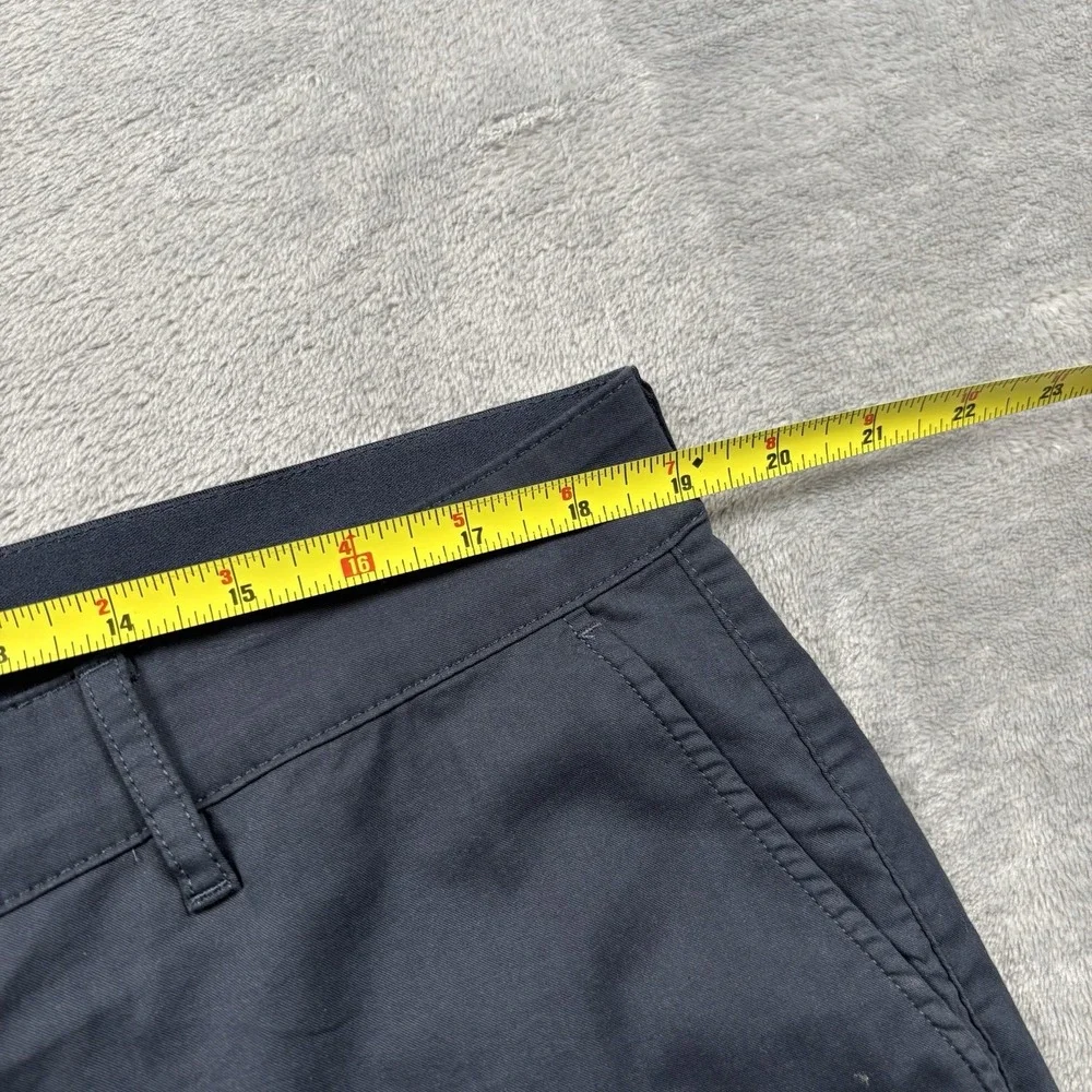 Faherty Mens Movement Chino Shorts Navy Size 36 Organic Cotton Coolmax 9